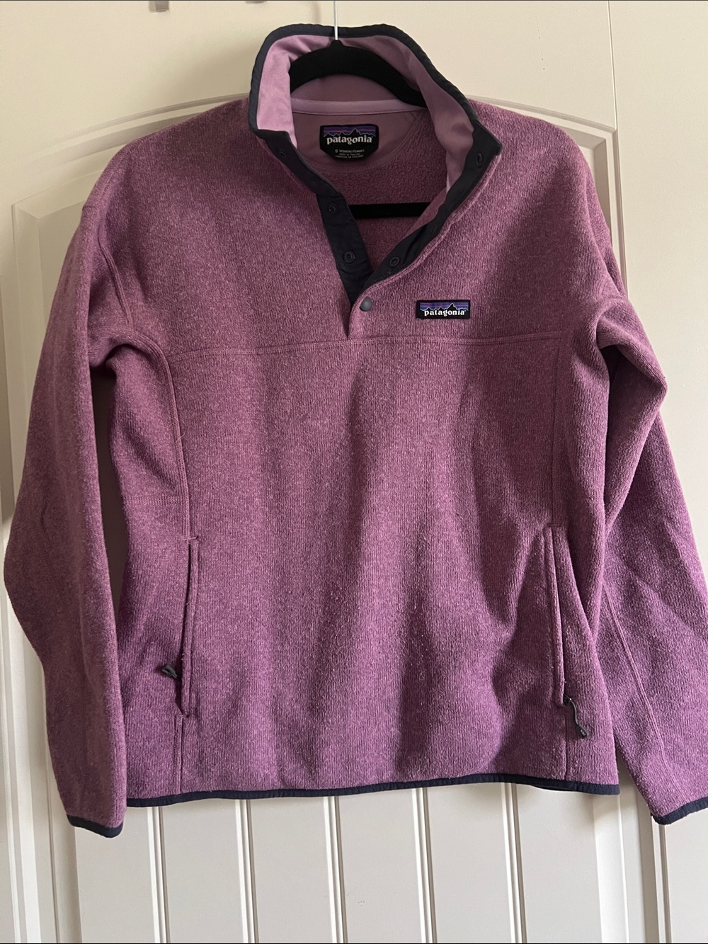 Patagonia Women’s Zip-Up Fleece Pullover - Mauve